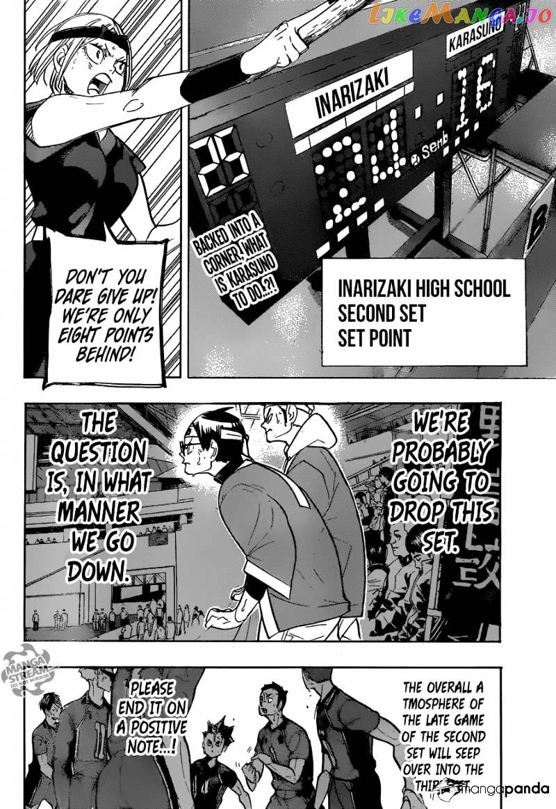 Haikyuu!!, Chapter 275 image 03